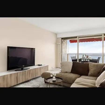 Апартаменти Magnifique 3 Pieces Front De Vue Panoramique Антіб